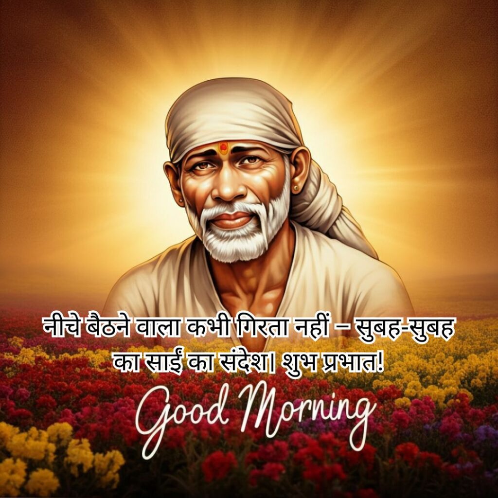 Sai-Baba-Good-Morning-Images-With-Rose-Flowers