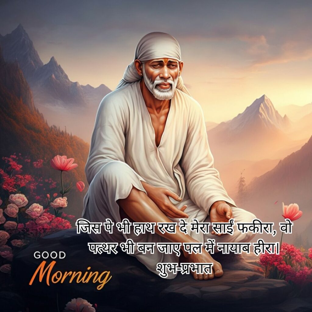 Sai-Baba-Good-Morning-Images-with-Mountains
